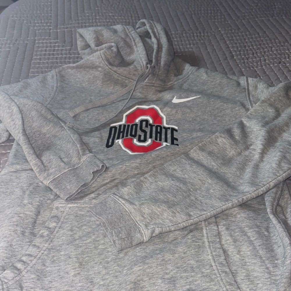 Nike Ohio State Gray Hoodie